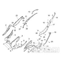 2.32 Boční kapotáž, spojler - Gilera Runner 125 ST 4T LC 2008-2012 (ZAPM46301)