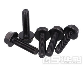 Šroub s přírubou M8x30mm, klíč 13mm – 5 ks