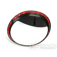 Rámeček světlometu Moto Nostra černý matný pro Vespa GT, GTL, GTS 125-300, GTS 125-300 Super (-2018)