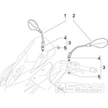 2.45 Zrcátka - Gilera Nexus 500 4T LC 2009-2011 (ZAPM35200)