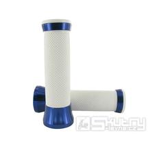 Grip STR8 CNC - bílá/modrá