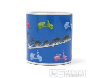 Hrnek Vespa PX - barva modrá