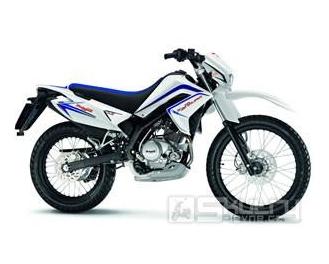 Malaguti X3M Supermoto 125 ccm - barva bílá