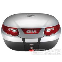Kufr GiVi E55 Maxia III Tech s Monokey uchycením, stříbrný - 55 litrů