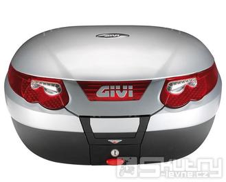 Kufr GiVi E55 Maxia III Tech s Monokey uchycením, stříbrný - 55 litrů