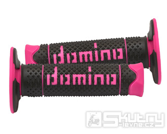 Gripy Domino A260 Off-Road černá / růžová