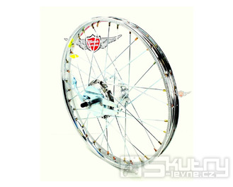 Zadní kolo 1,2x17" chromované pro Puch Maxi N, S