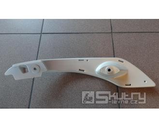 Spodní díl levého madla rukojeti Piaggio X10 - barva bílá (566)