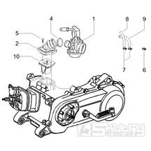 1.39 Karburátor - Gilera Runner 50 SP -SC- 2006 (ZAPC461000)