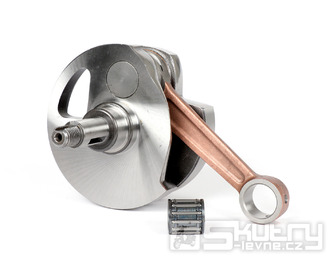 Kliková hřídel BGM PRO Touring zdvih 57mm, ojnice 105mm pro Vespa PX125, PX150