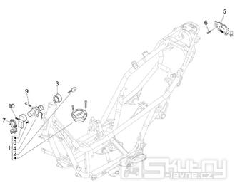 2.46 Zámky - Gilera Nexus 250 4T LC 2007 (ZAPM35300)