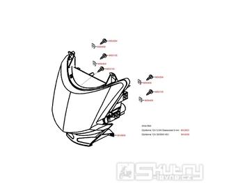 F02 Přední světlo - Kymco PULSAR 125 M