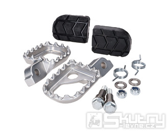 Stupačky CNC hliníkové 16x24x3mm pro Beta RR 50 Enduro