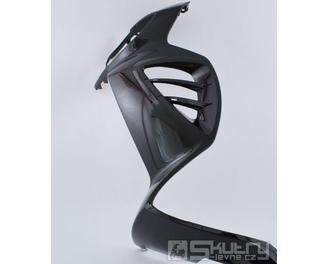 Přední boční plast levý - černý pro Malaguti Spidermax