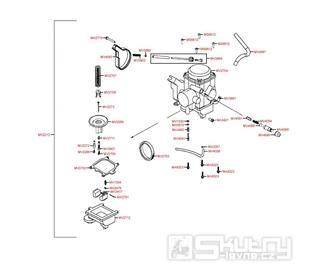 E08 Karburátor - Kymco Maxxer 300 Wide MMC