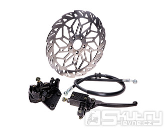 Sada kotoučové brzdy Motegra 260mm pro Simson S51 / S51 Enduro