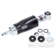 Přední tlumič Carbone Standard 200 mm stříbrná/černá pro Vespa 50, Primavera, ET3, PK 50