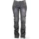 Moto kalhoty 4SR Jeans Lady Star Grey