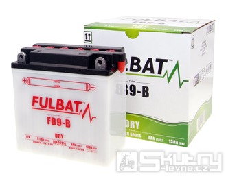 Baterie Fulbat FB9-B olověná vč. kyselinového balení