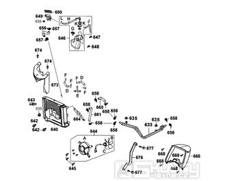 F21 Chladič kompletní - Kymco Grand Dink 250
