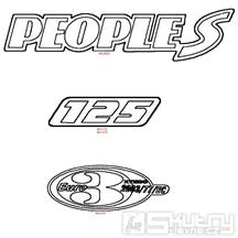 F24 Samolepky - Kymco People S 125