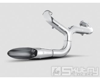 Výfuk Akrapovič Open Line, chrom - Harley Davidson Dyna a Softail