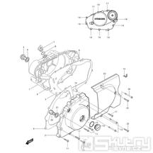 05 Kryty motoru - Hyosung GV 250i C