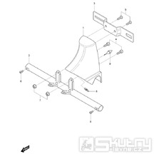 FIG46 Držák SPZ - Hyosung GV 125M C Aquila