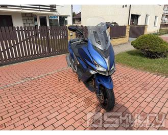 Servis Kymco X‑Citing 400 S, 40141km – velký servis + oprava po havárii předního kola