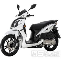 SYMPHONY SR 125 AC CBS Euro5+ s prodlouženou zárukou na 4 roky - barva bílá