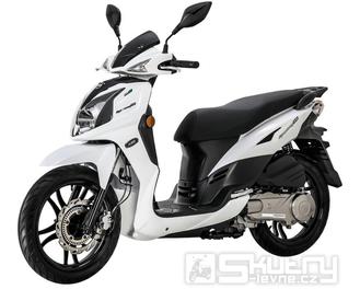 SYMPHONY SR 125 AC CBS Euro5+ s prodlouženou zárukou na 4 roky - barva bílá
