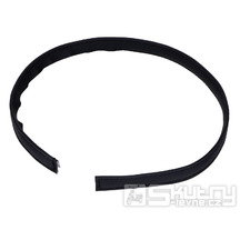 Upevňovací pásek potahu sedadla Schmitt černý / černý pro Simson S50, S51, S70