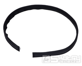 Upevňovací pásek potahu sedadla Schmitt černý / černý pro Simson S50, S51, S70