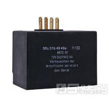 Regulátor napětí s přerušovačem blinkrů 12V 2x21W 2,5A pro Simson S51, S52, S70, S83, SR50 a SR80