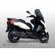 Kymco Downtown 125i ABS - barva bílá, typ bez ABS