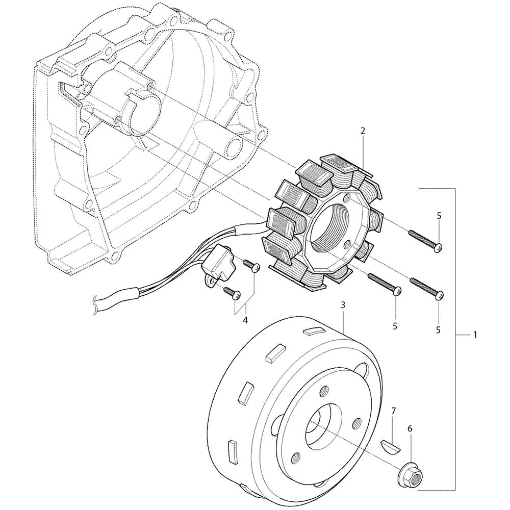 18 Magneto dobíjení - Hyosung GT 250i RF