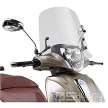 357A plexi čiré GIVI pro Piaggio Beverly 125ie - 300ie (10-20),Beverly 350 Sport Touring (-20) vxš320x460 mm