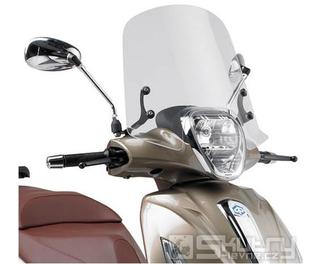 357A plexi čiré GIVI pro Piaggio Beverly 125ie - 300ie (10-20),Beverly 350 Sport Touring (-20) vxš320x460 mm