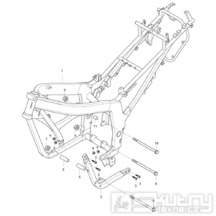 FIG26 Rám - Hyosung GT 250i NE (Naked)