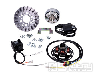 Zapalování HPI 60W, rotor 71mm, kužel 15x11mm pro Zündapp Bergsteiger, C 50, Combinette