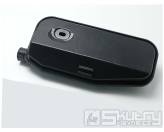 Airbox vzduchového filtru černý 28 mm pro Puch Maxi N, S, Super