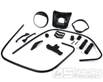 Styling kit Moto Nostra Black Collection, černý matný pro Vespa GTS 300, GTS 125 (2016–2018)