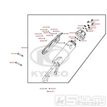 F14 Výfuk - Kymco DJ 125 S KN25GA