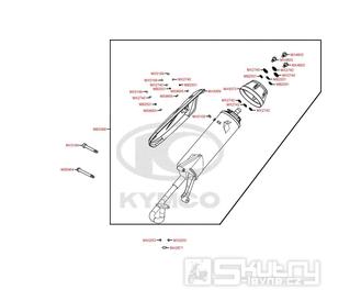 F14 Výfuk - Kymco DJ 125 S KN25GA