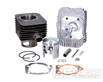 Válec Malossi Racing 73 ccm 46,5 mm 12 mm pístní čep pro Piaggio Bravo, Boxer, Si, Ciao