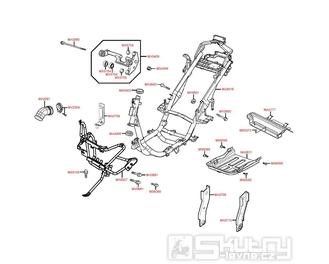 F20 Rám - Kymco Grand Dink 125S