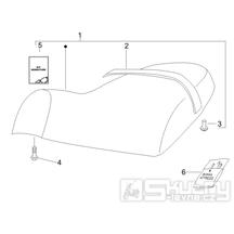 2.39 Sedadlo - Gilera Stalker 50 2T 2005-2006 (ZAPC40100)