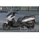 Kymco Downtown 125i ABS - barva šedá metalíza, typ bez ABS