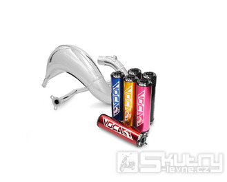 Výfuk  Voca Cross chrom 50/70ccm pro Rieju MRT50