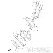 FIG36 Tyč řízení - Hyosung GV 125M C Aquila